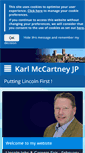 Mobile Screenshot of karlmccartney.co.uk